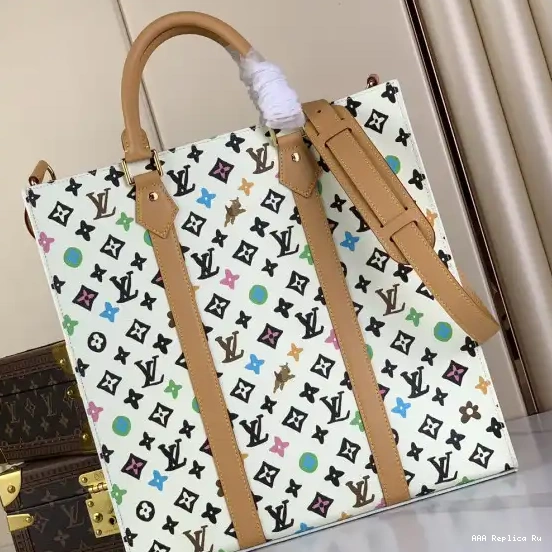 AAA Pruses Bags Sac carryall LOUIS Plat VUITTON 0523